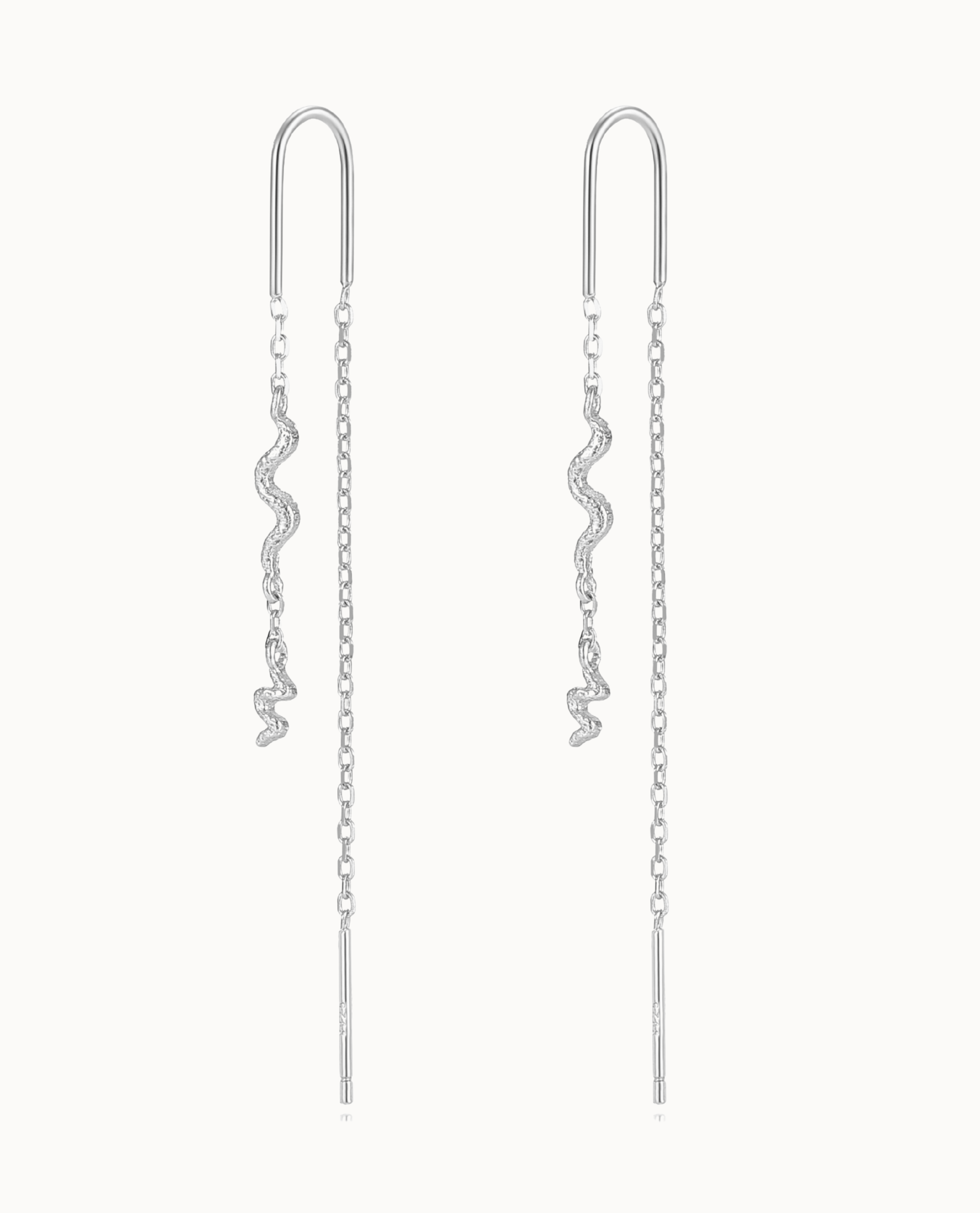 Mamba Earrings Sølv - Nava Copenhagen Øreringe  - 5715461009077