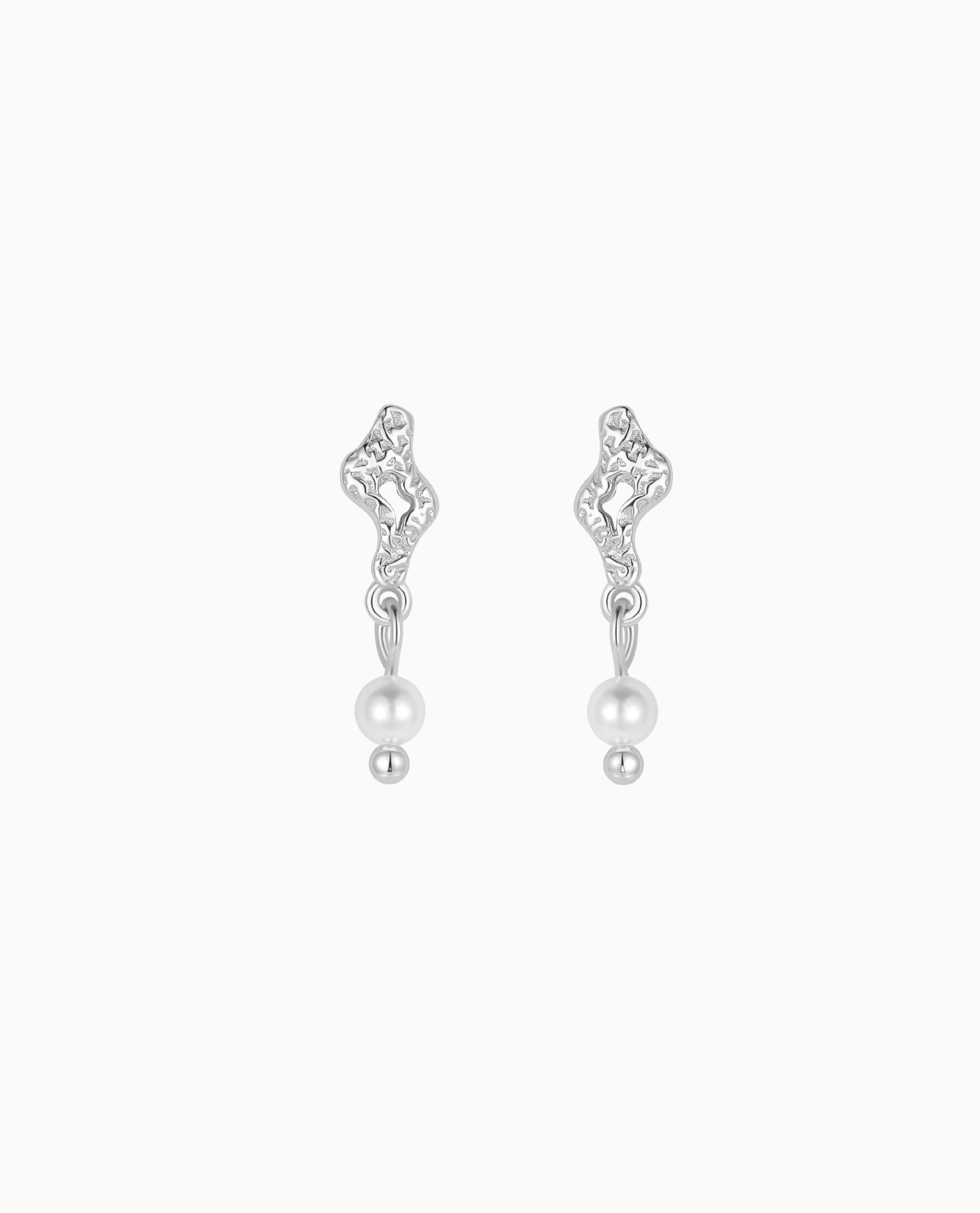 Maree Earrings Sølv - Nava Copenhagen Øreringe  - 05715461004256