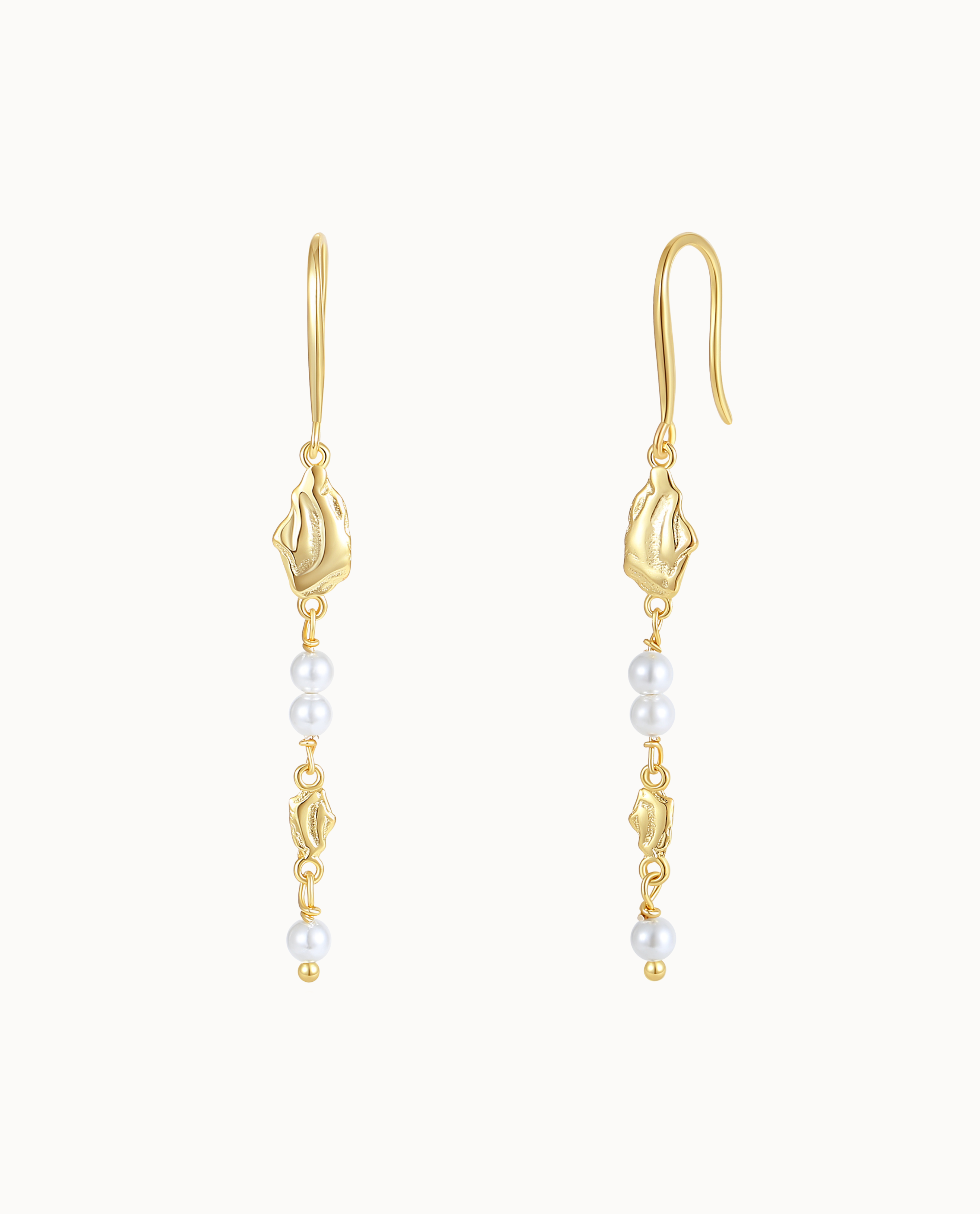 Maui Earrings Forgyldt - Nava Copenhagen Øreringe  - 5715461010387