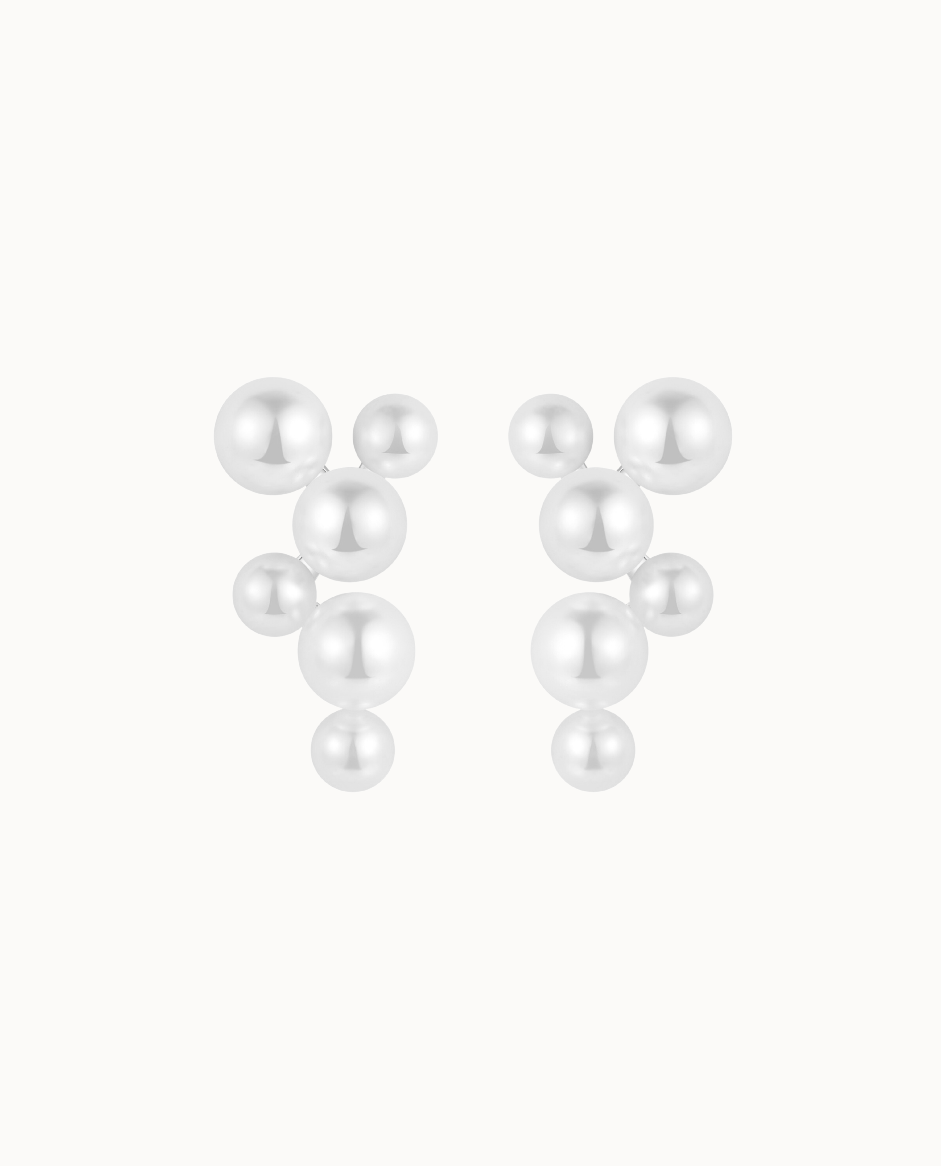 Megha Earrings Sølv - Nava Copenhagen Øreringe  - 05715461004768