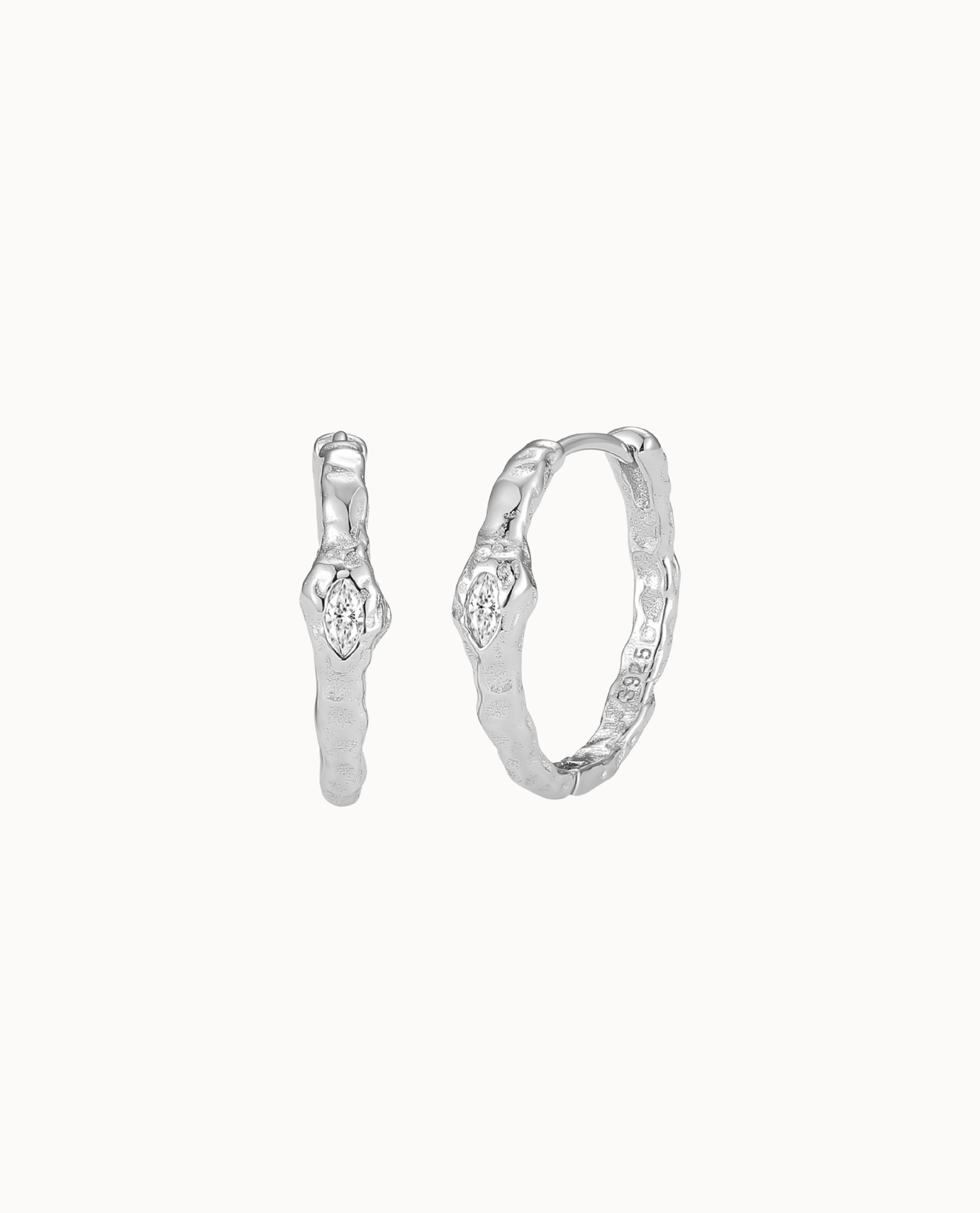 Montu Earrings Sølv - Nava Copenhagen Øreringe  - 5715461009817