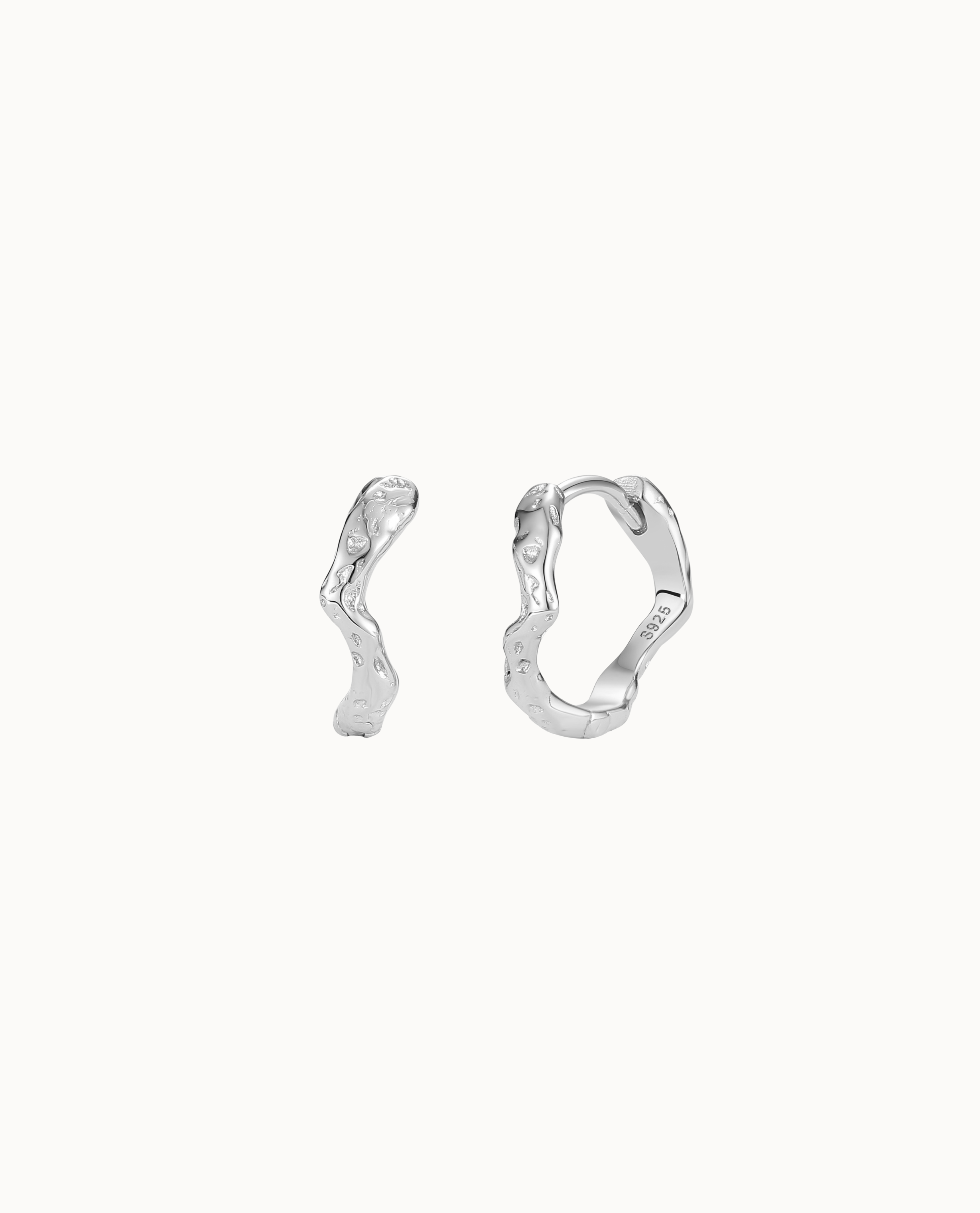 Morea Earrings Sølv - Nava Copenhagen Øreringe  - 5715461010493