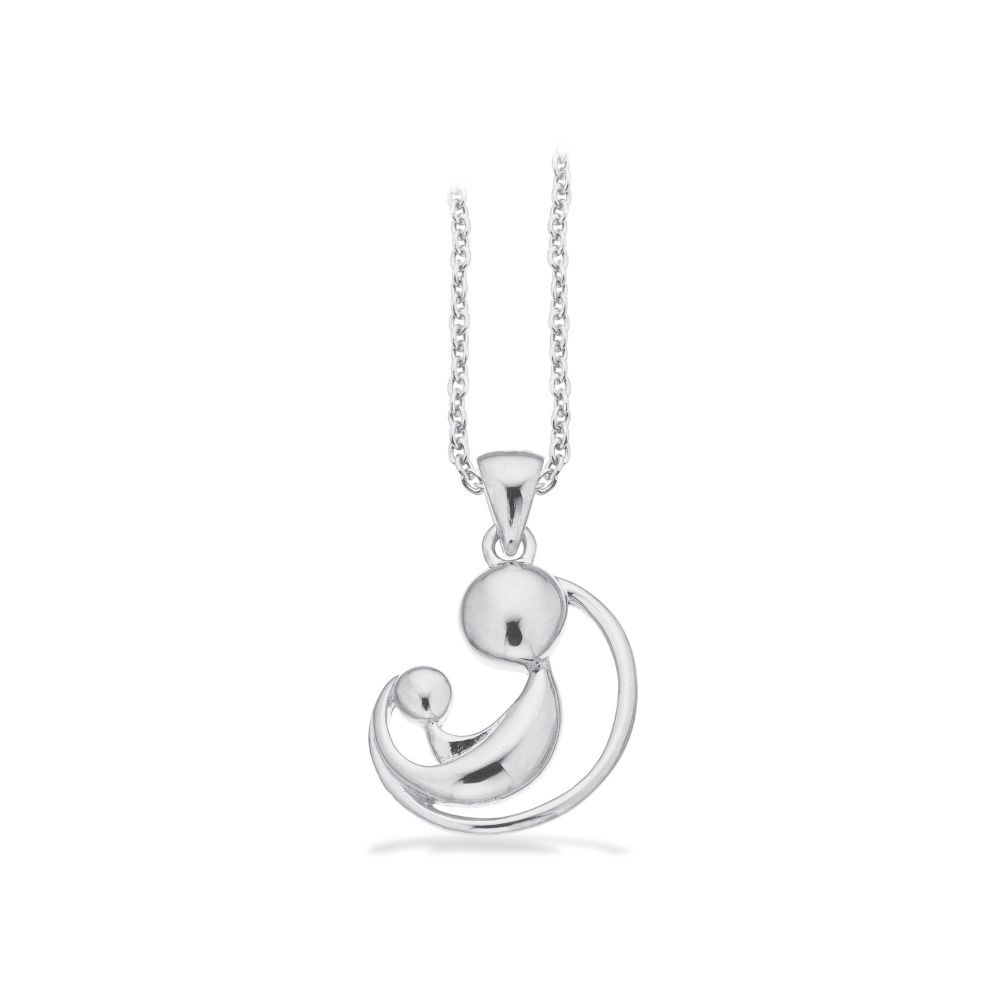 Scrouples Scrouples Mor Barn Halskæde Sterling Sølv 241222 - Scrouples Halskæder