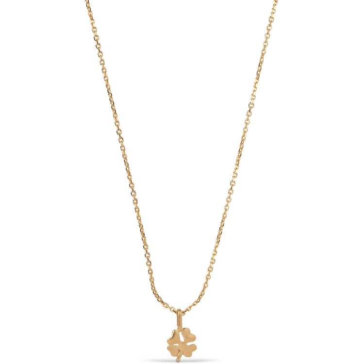 Enamel Four Leaf Clover Halskæde N138gm - Halskæder