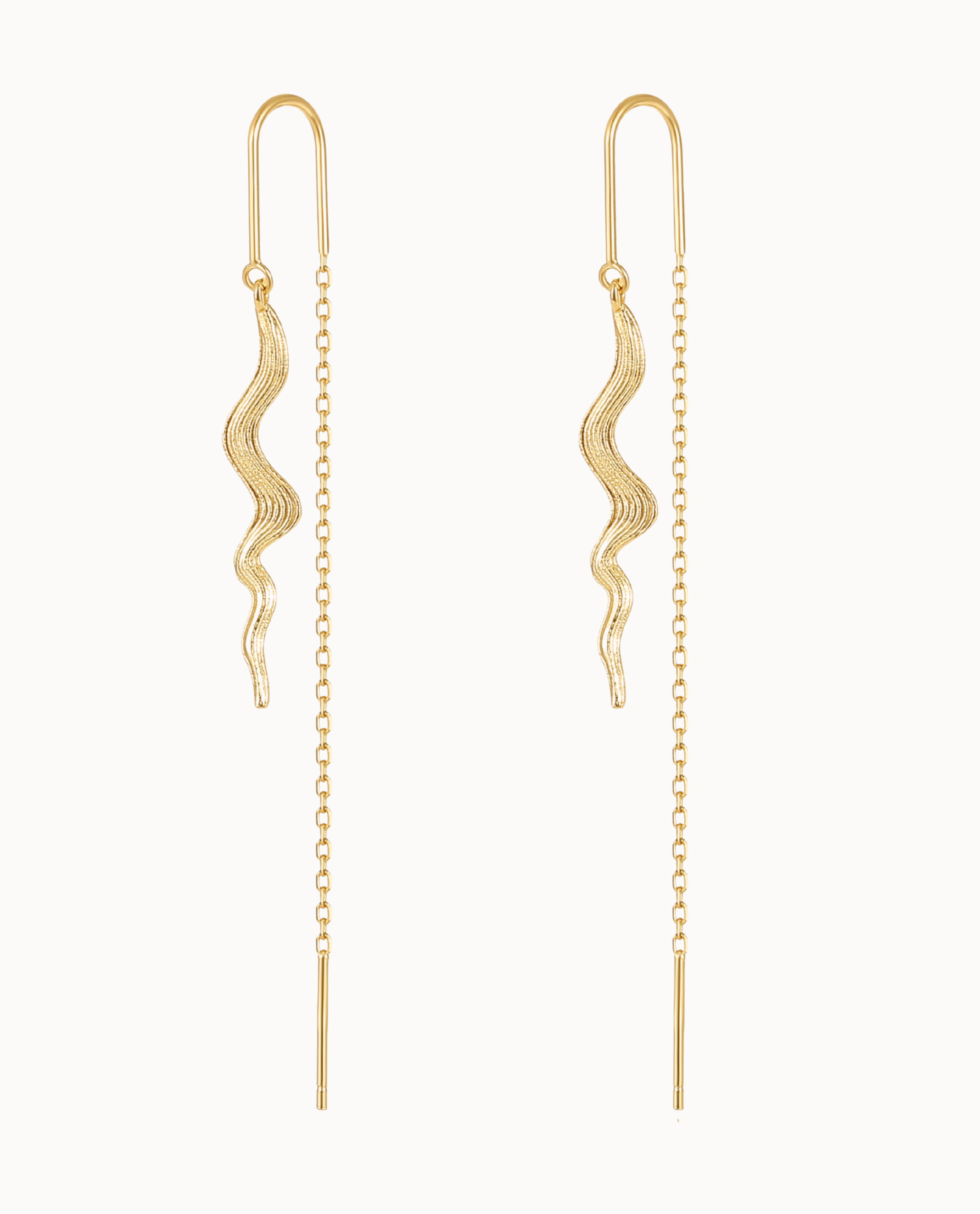 Nidra Earrings Forgyldt - Nava Copenhagen Øreringe  - 5715461007943