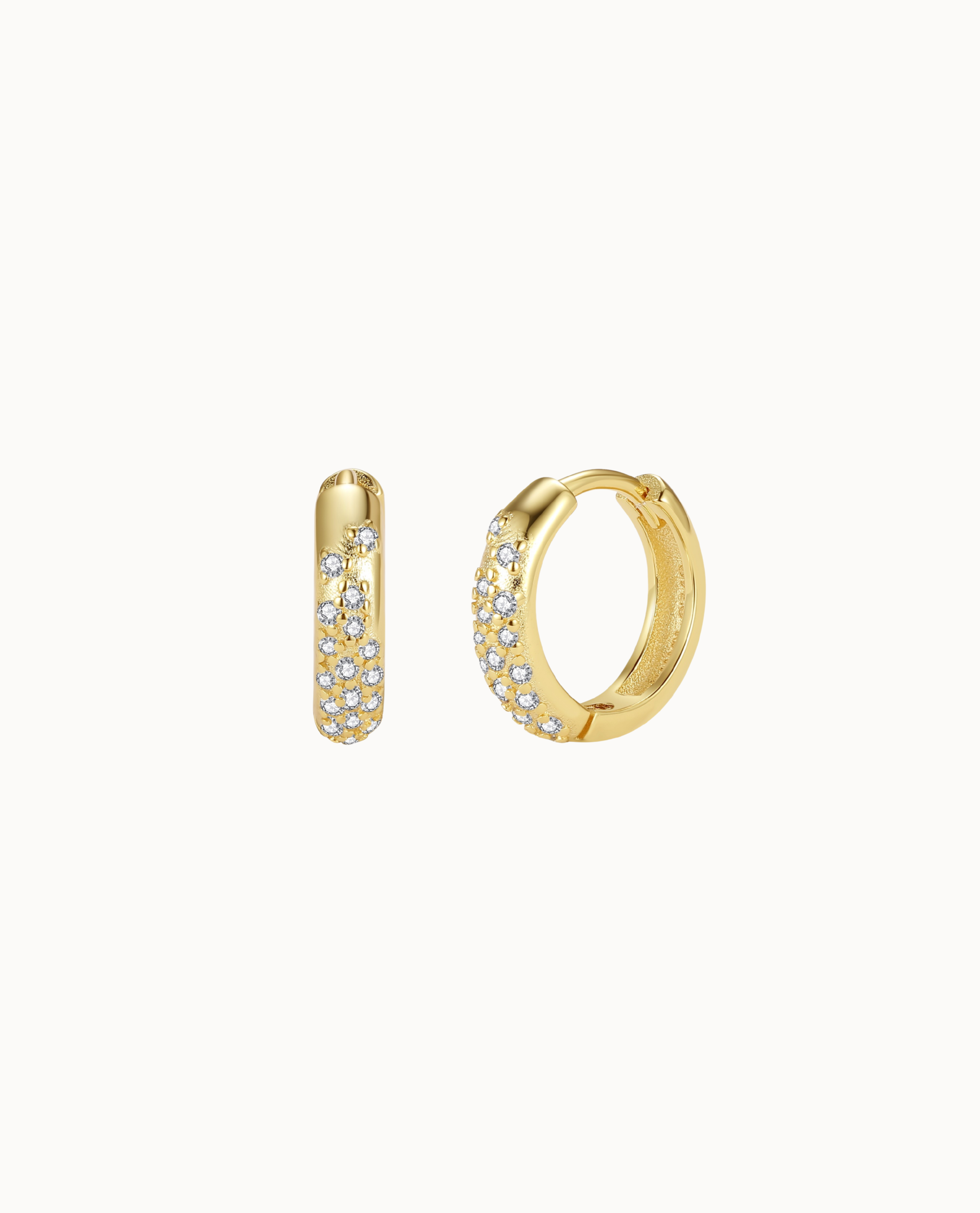 Nila Earrings Forgyldt - Nava Copenhagen Øreringe  - 05715461002832