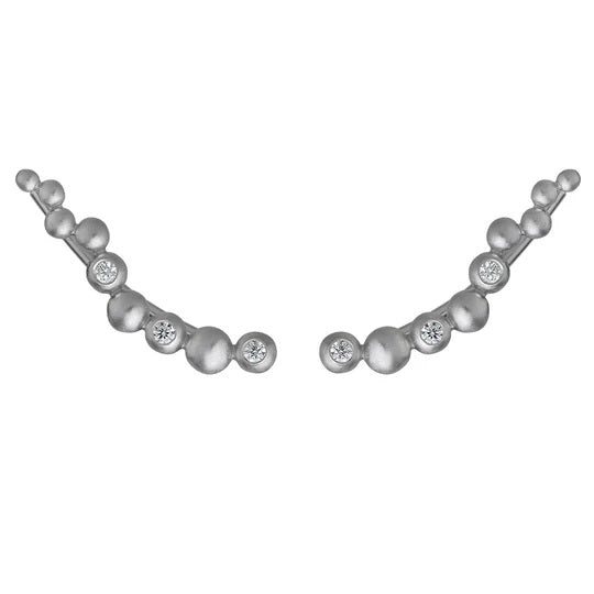 Bybiehl Pebbles Sølv Earclimber 3807a - Bybiehl Øreringe - 1233690133263