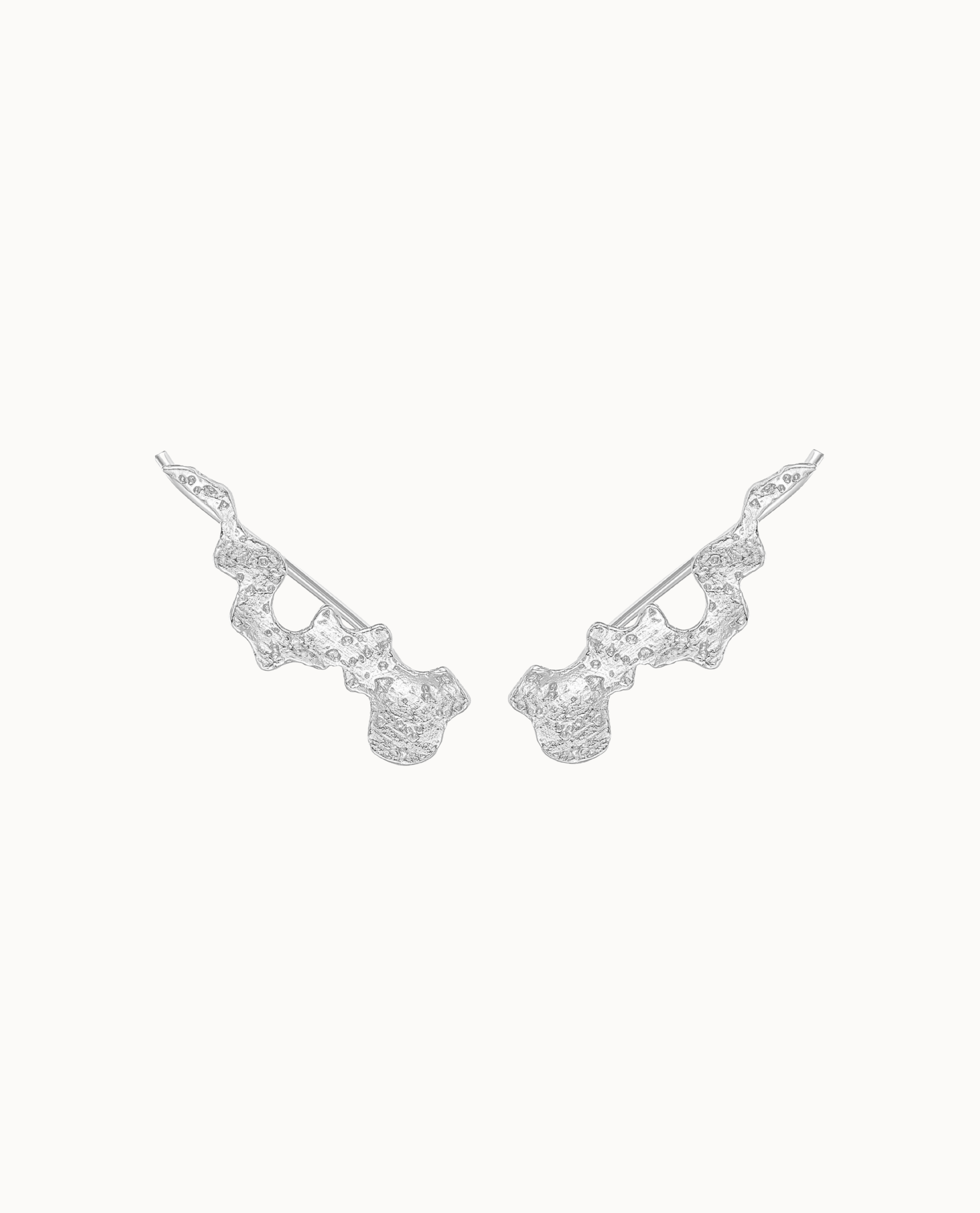 Pythia Ear Climber Sølv - Nava Copenhagen Øreringe  - 5715461008759