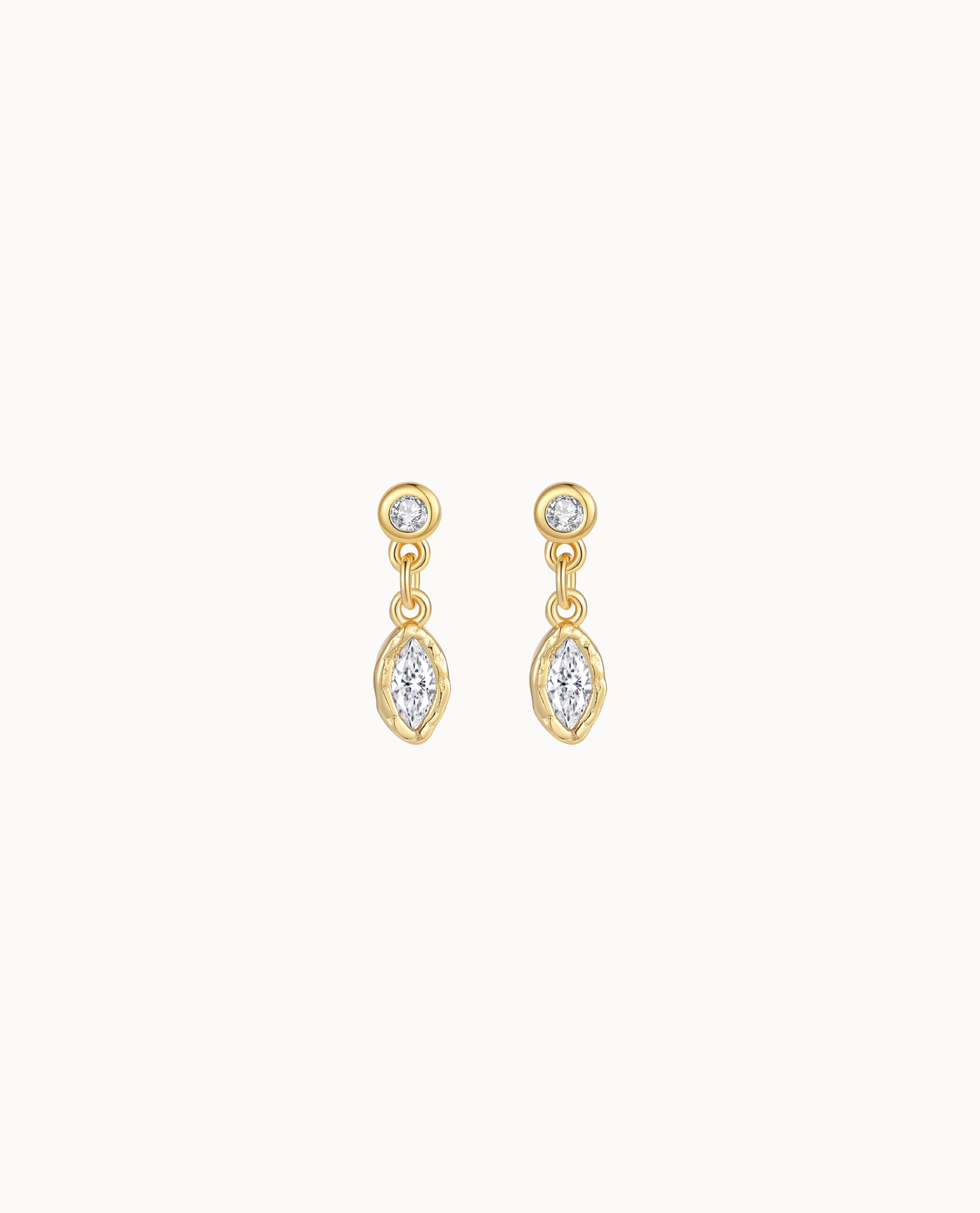 Ramses Earrings Forgyldt - Nava Copenhagen Øreringe  - 5715461009886