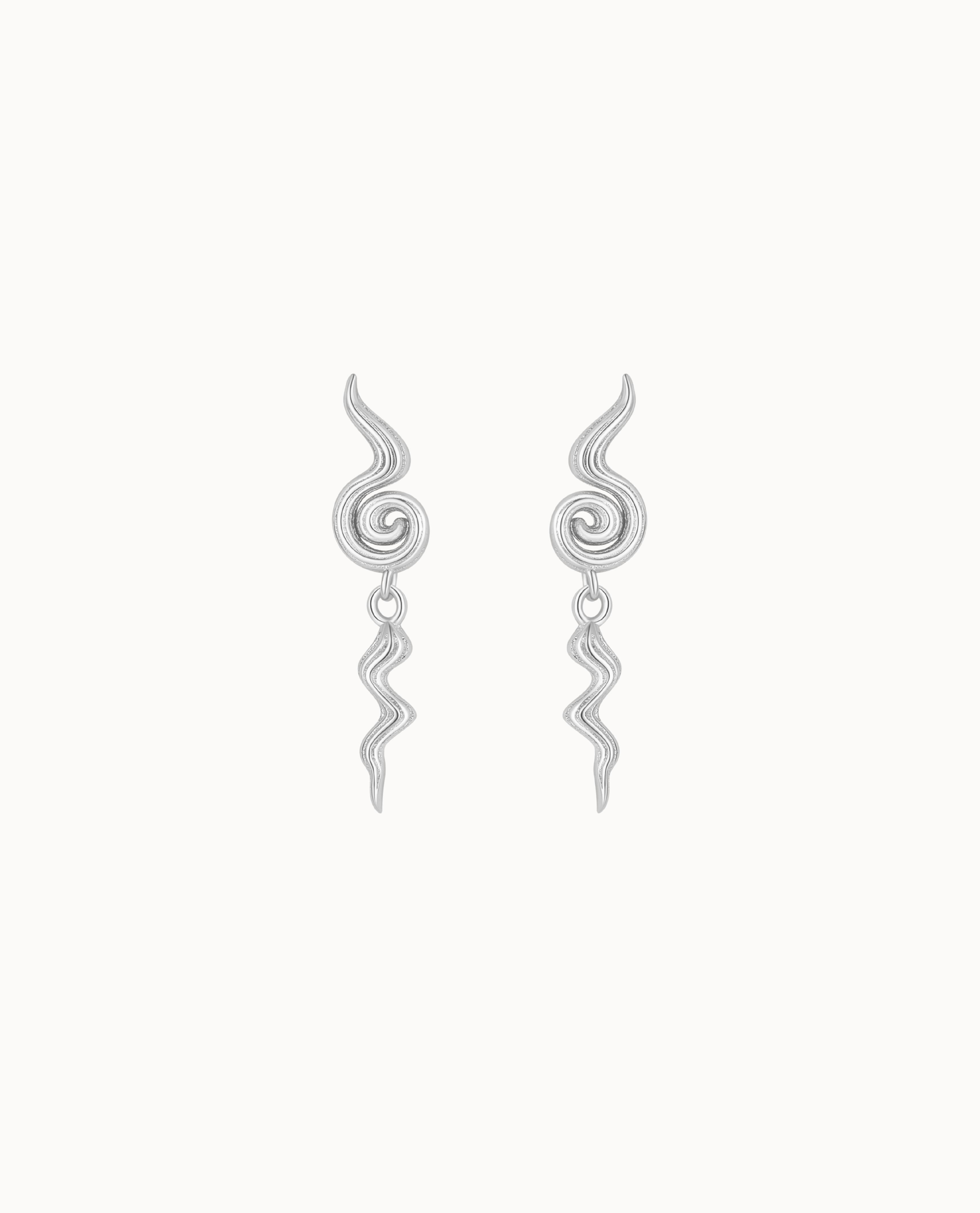 Sadira Earrings Sølv - Nava Copenhagen Øreringe  - 5715461007752