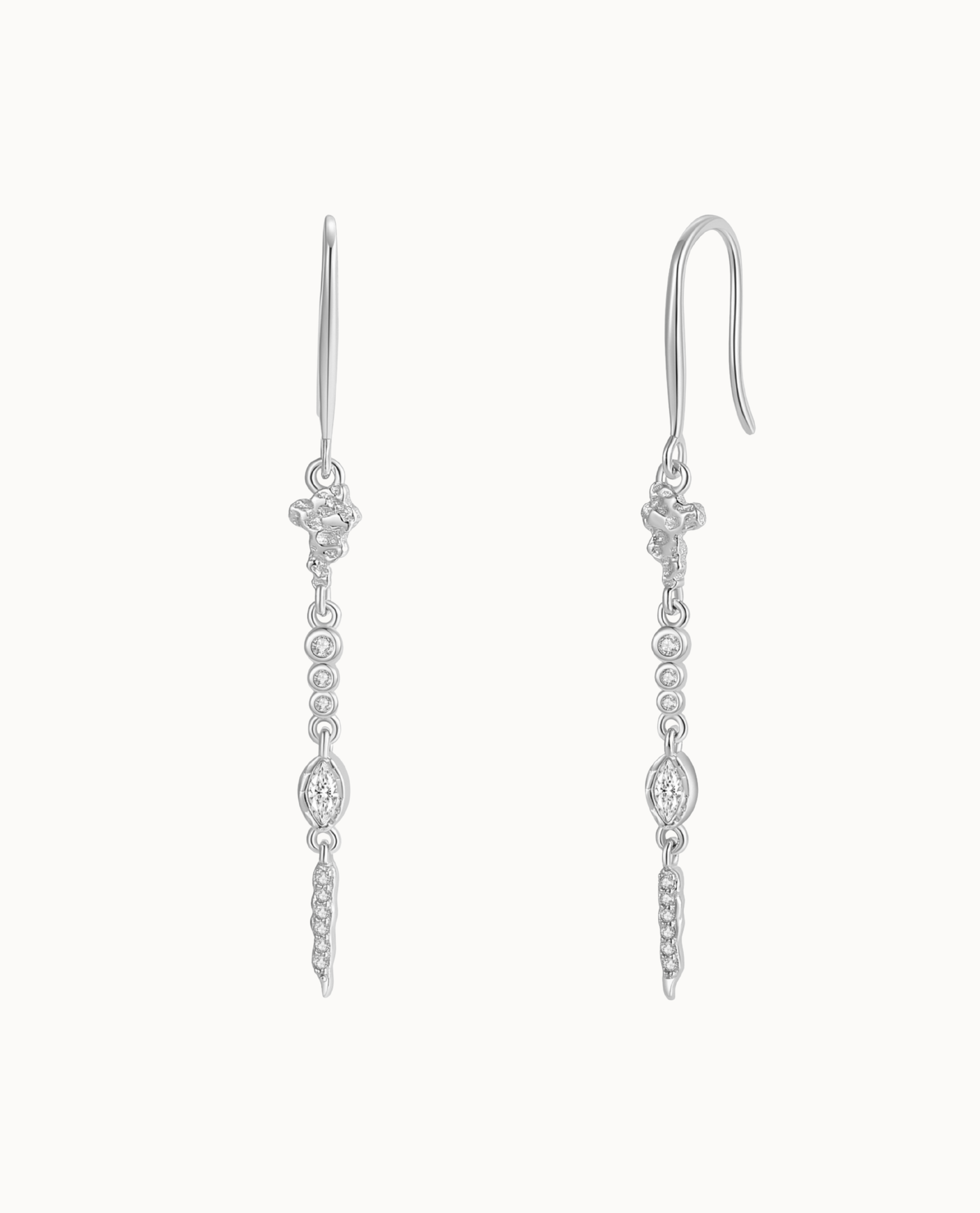 Seth Earrings Sølv - Nava Copenhagen Øreringe  - 5715461009718