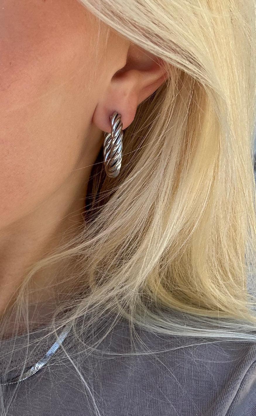 Smykkeli Copenhagen San Diego Silver Colour - Øreringe  - 51542601