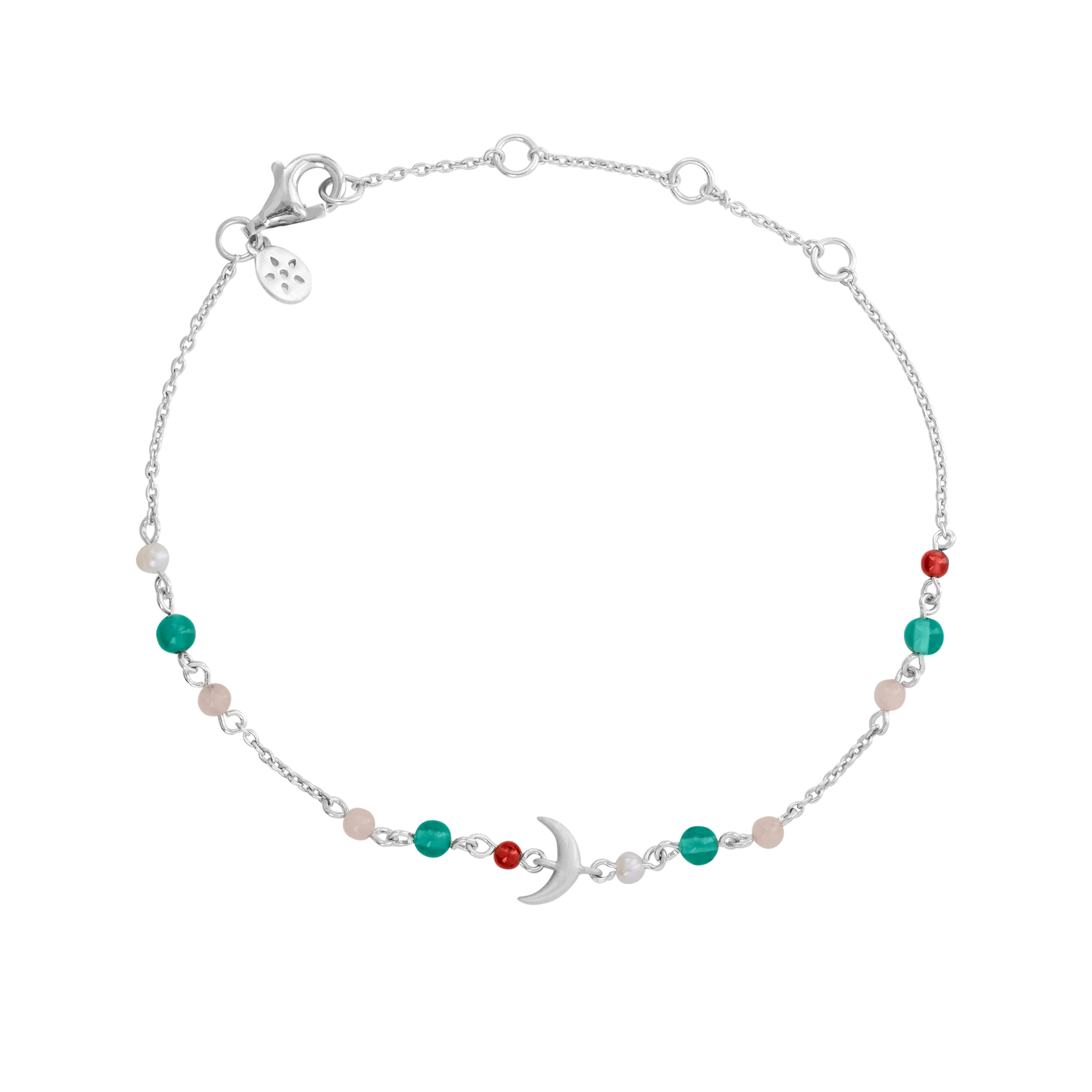 Bybiehl Summer Moon Colors Armbånd Sterling Sølv 5202m - Bybiehl Armbånd