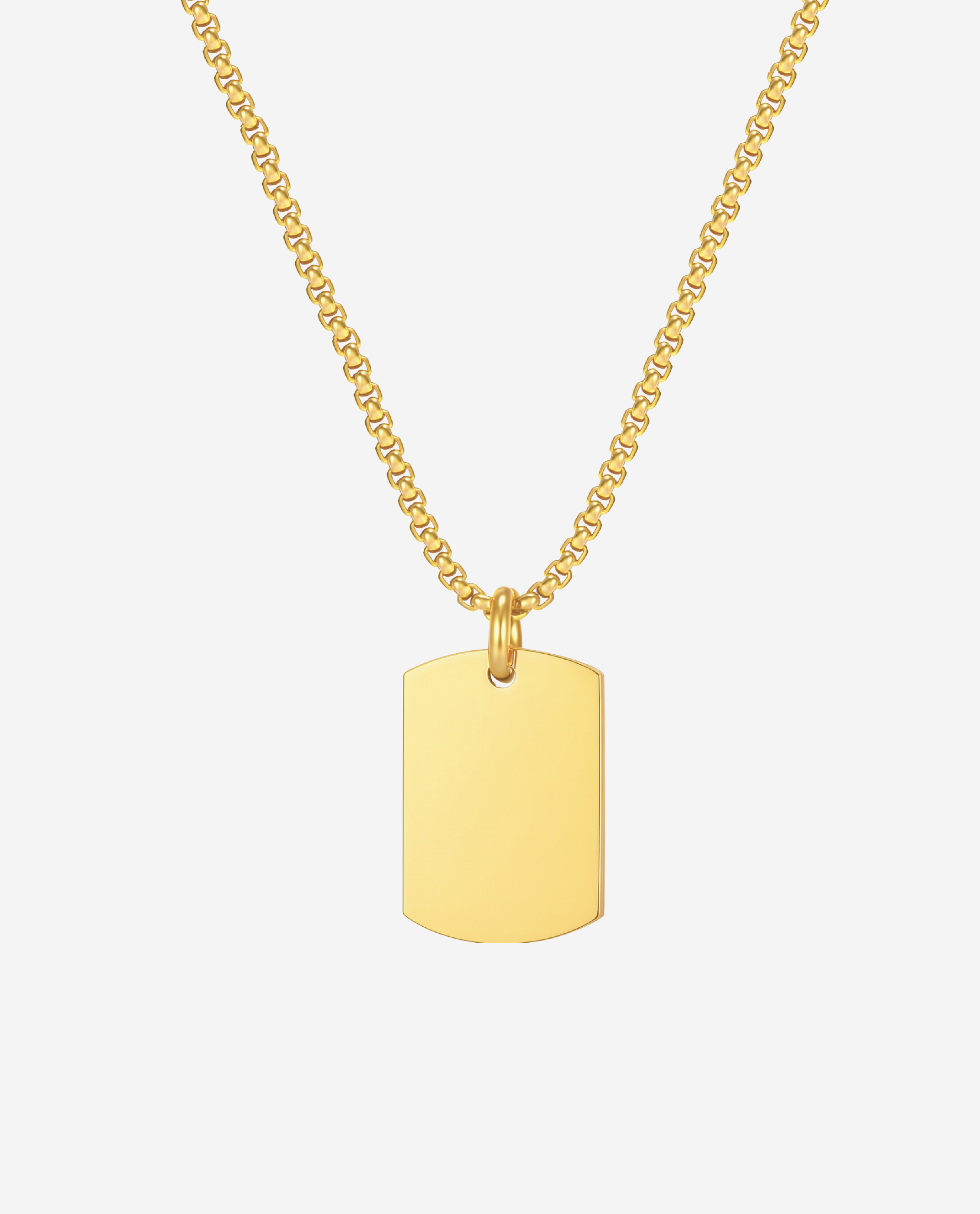 Tag Necklace Forgyldt - Khaai Studio Halskæder
