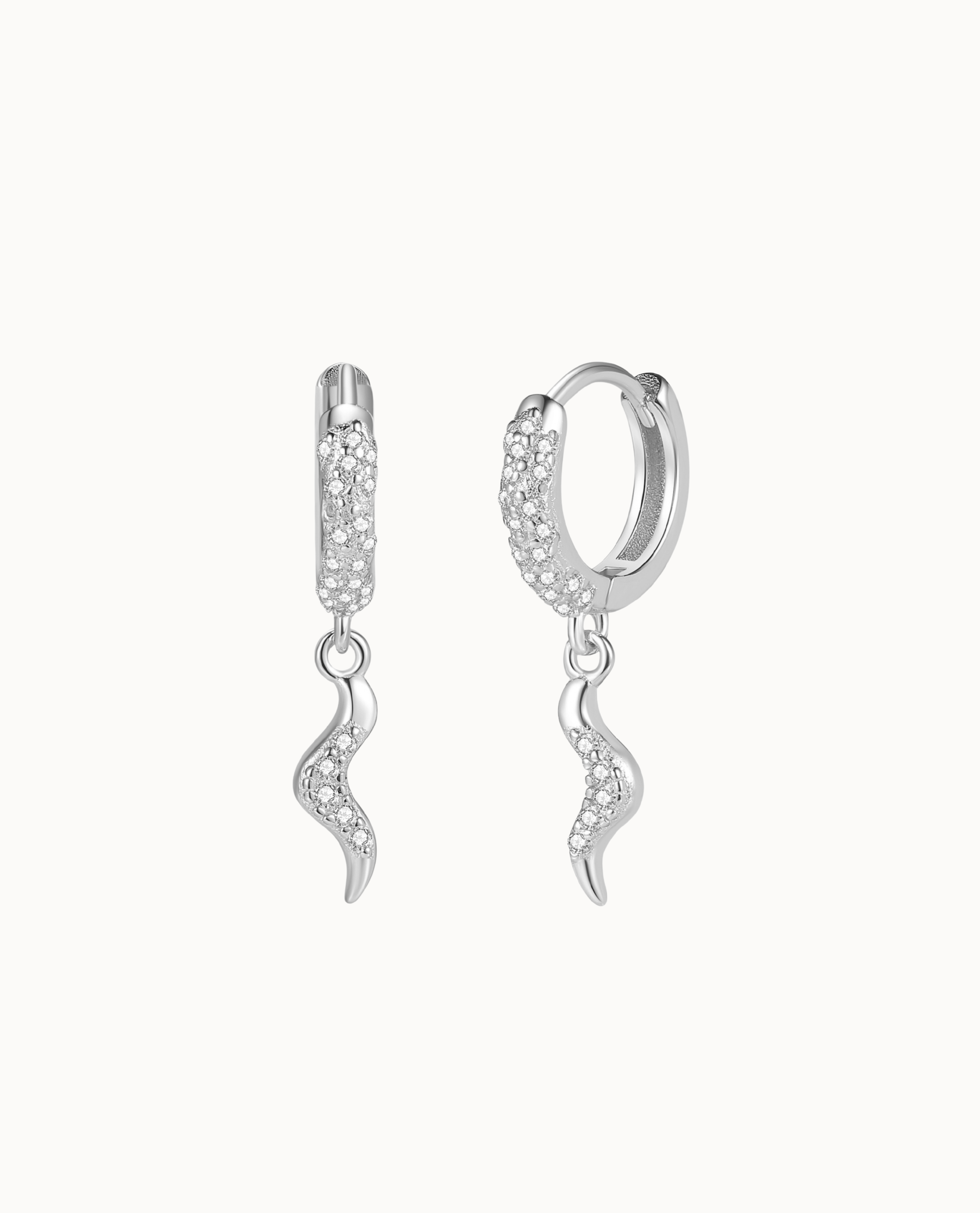 Tara Earrings Sølv - Nava Copenhagen Øreringe  - 05715461003228