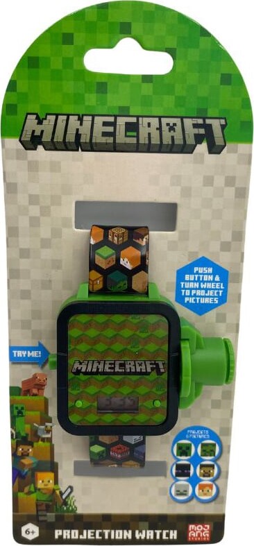 Accutime Projektor Lcd Minecraft - Accutime Armbånd  - 0030506578666
