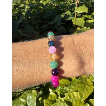 Agat Mix Armbånd Krystal Armbånd Godkarmashop - Svet Kamenu Armbånd