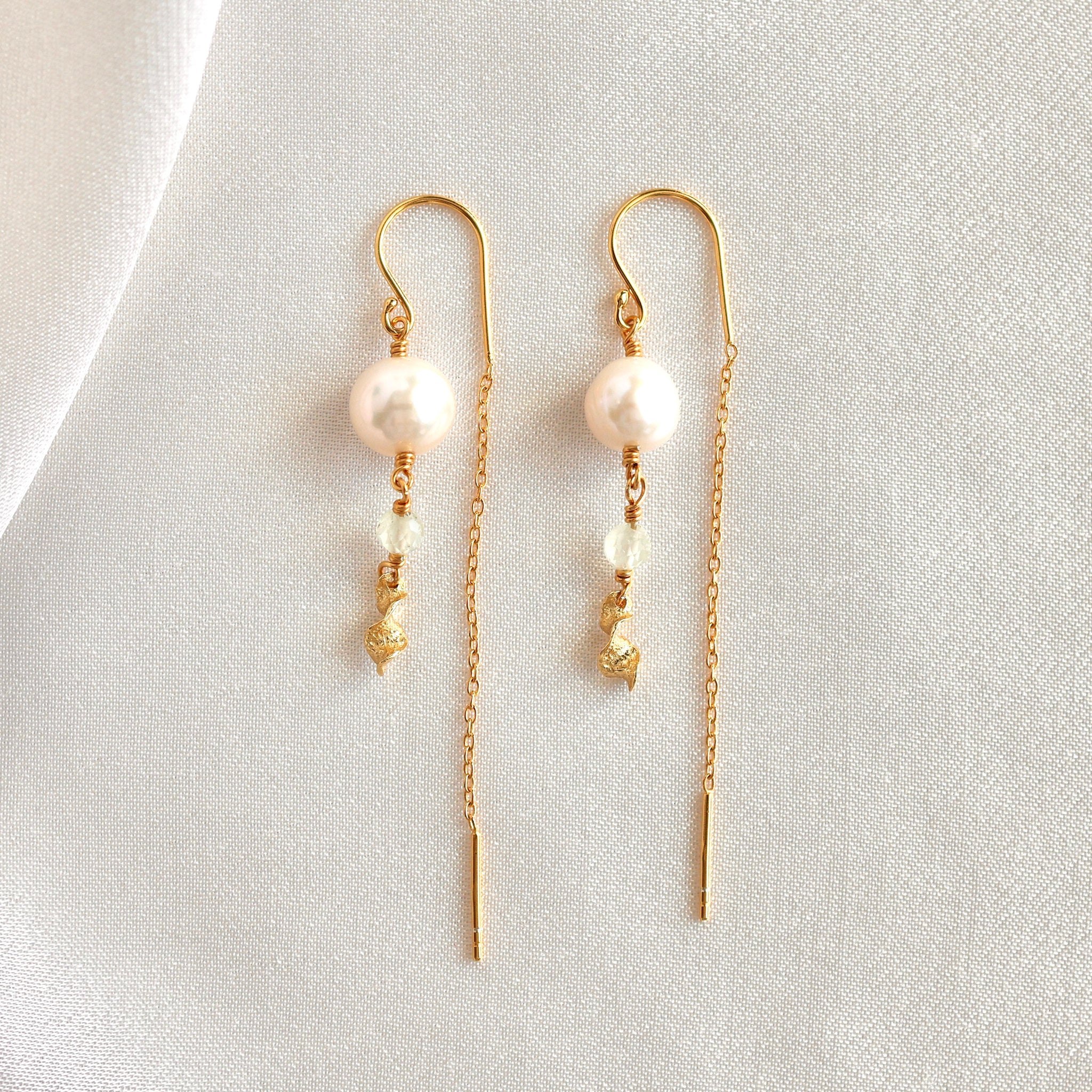 Guld Annabella øreringe Forgyldt - Øreringe