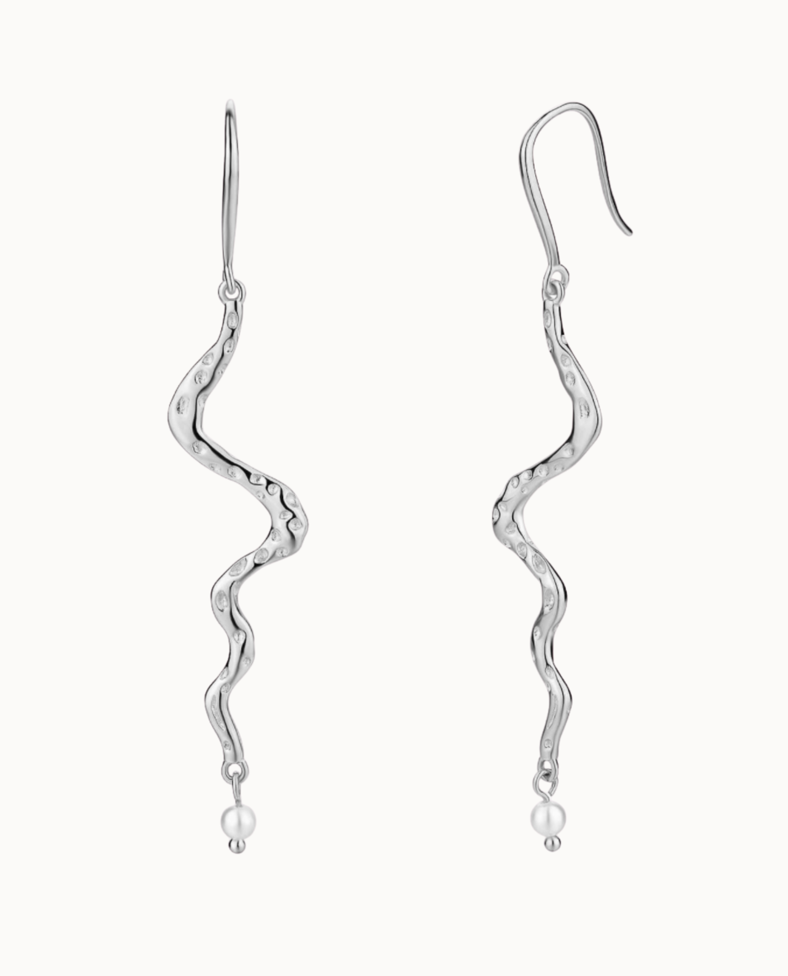 Alana Earrings Sølv - Nava Copenhagen Øreringe  - 05715461000050