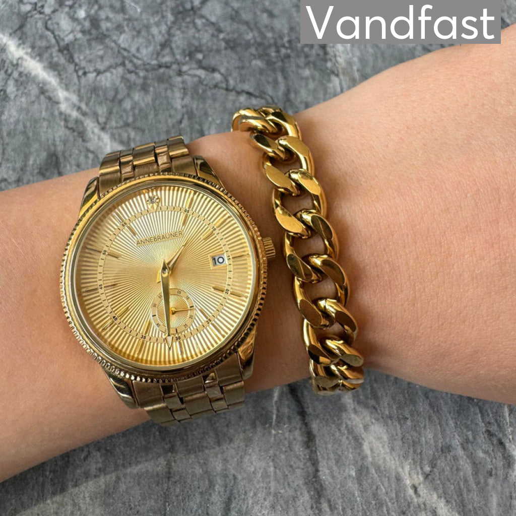 Annebrauner Chunky Panzer Bracelet - Bella Armbånd  - 2007661806758