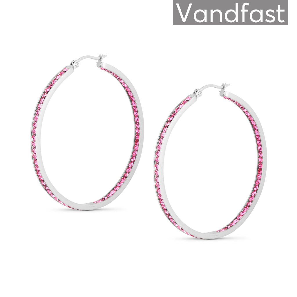 Annebrauner Creole Thin Big Rose - Annebrauner Øreringe  - 2009867569314