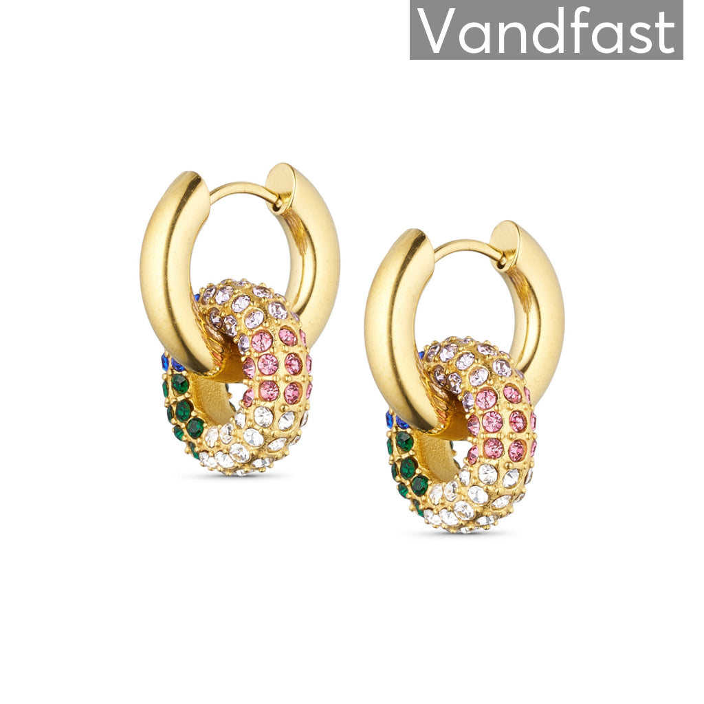 Annebrauner Lausanne Multicolor Earrings - Bella Øreringe  - 2009543457959