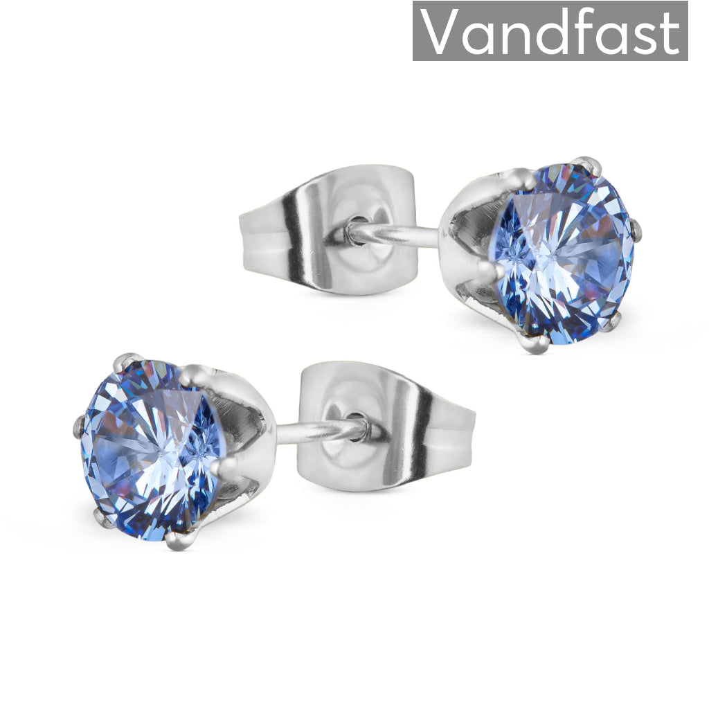 Annebrauner Princess 6mm Sapphire - Annebrauner Øreringe  - 2002411794590