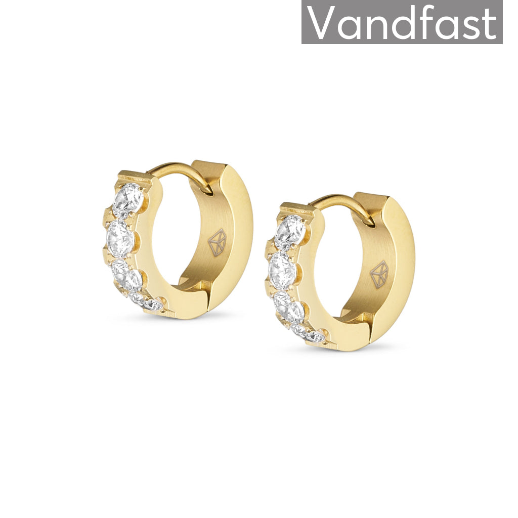 Annebrauner Venedig 18k Guldbelagt - Fusion Øreringe  - 2003851799718
