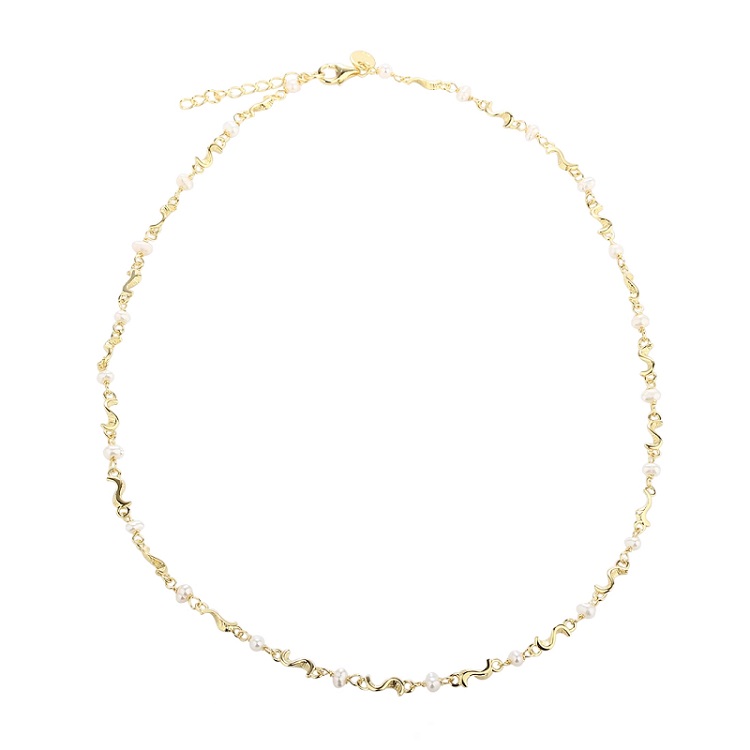 Aqua Dulce Rhumba Pearl Halskæde 5179 - Aqua Dulce Halskæder