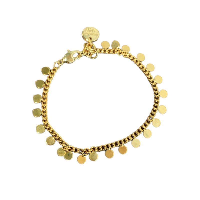 Armbånd Friihof Siig Guld Guldbelagt Små Ringe - Friihof + Siig Armbånd