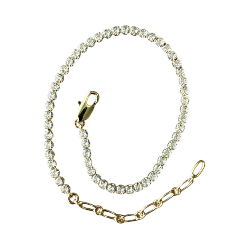 Armbånd Friihof Siig Guldbelagt Tennis Armbånd - Friihof + Siig Armbånd