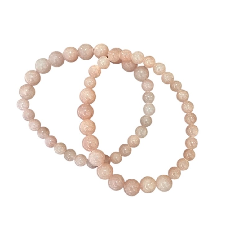 Rosa Armbånd Friihof Siig Farvede Perler - Friihof + Siig Armbånd
