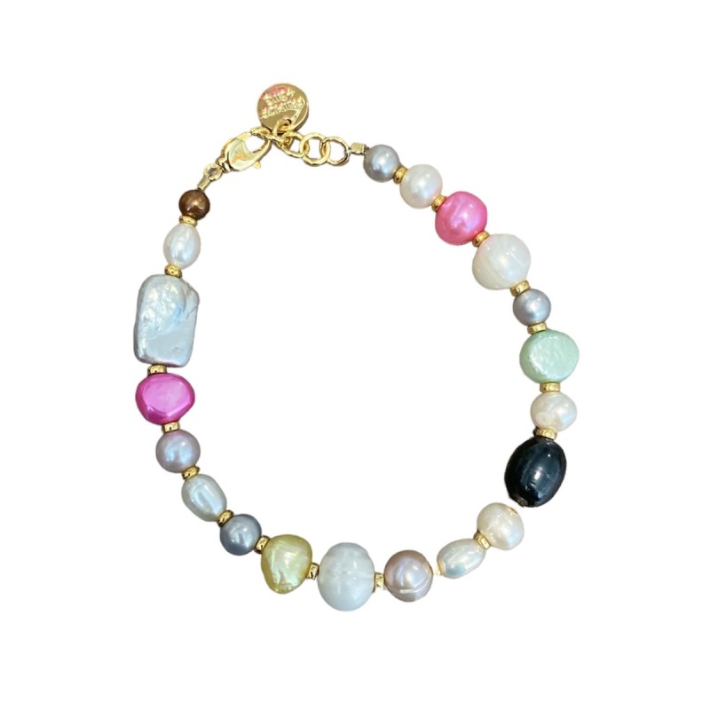 Armbånd Friihof Siig Multi Pearl Bracelet - Friihof + Siig Armbånd