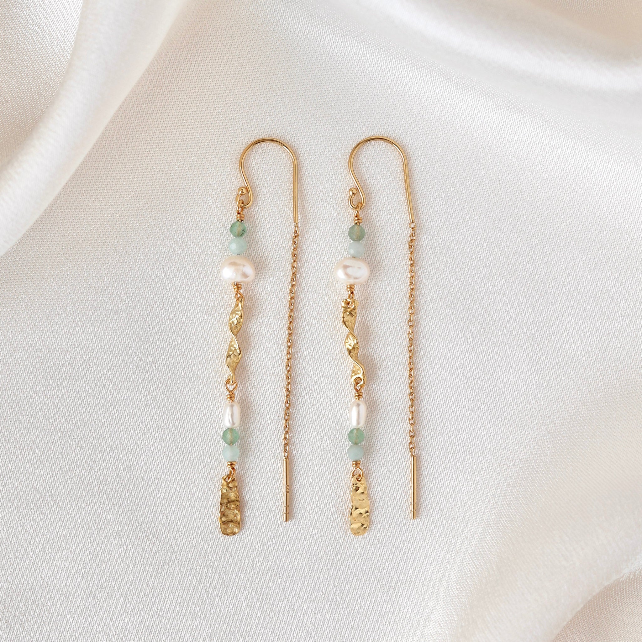 Guld Asta øreringe Forgyldt - Øreringe