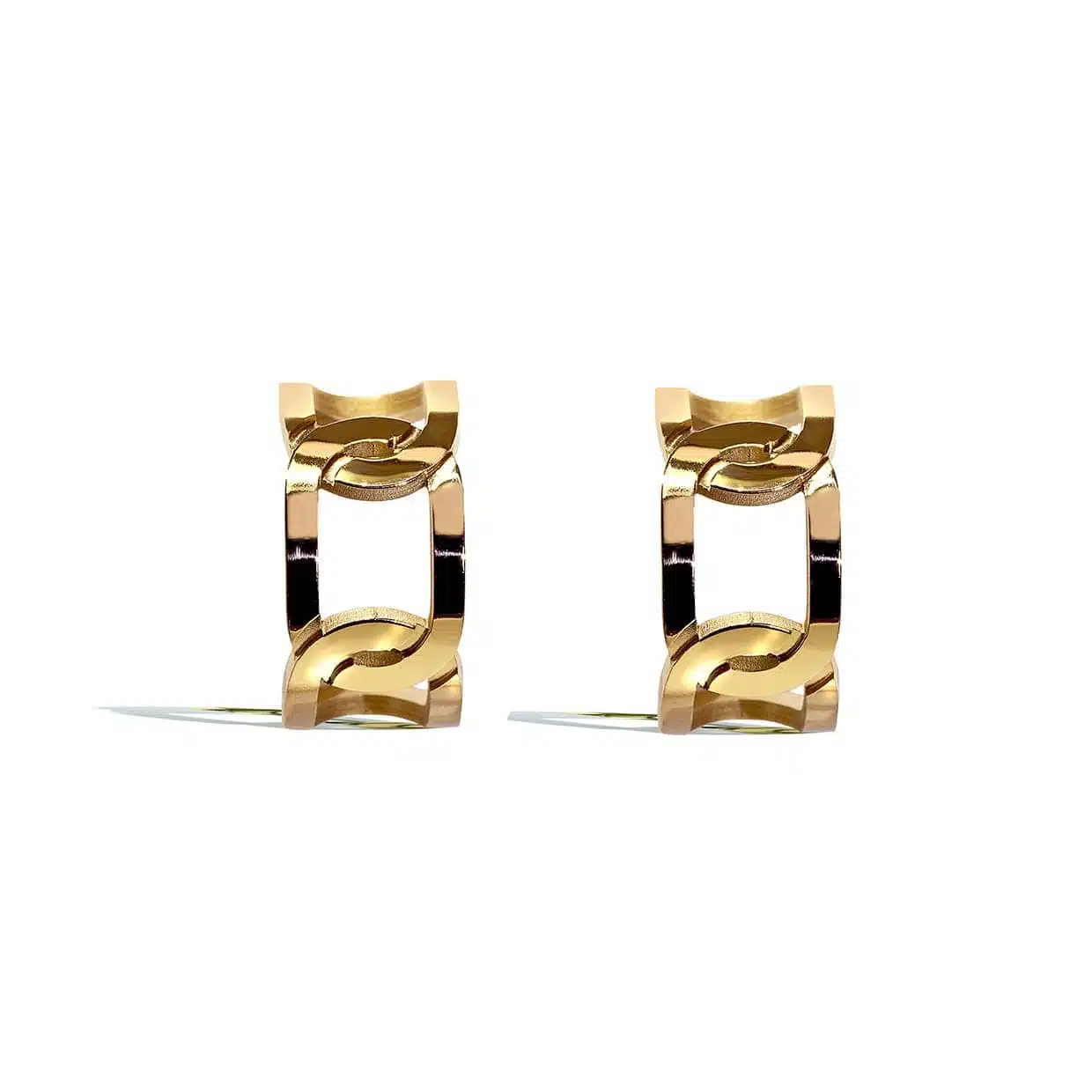 Bold Flettede Guld - Abelstedt Øreringe