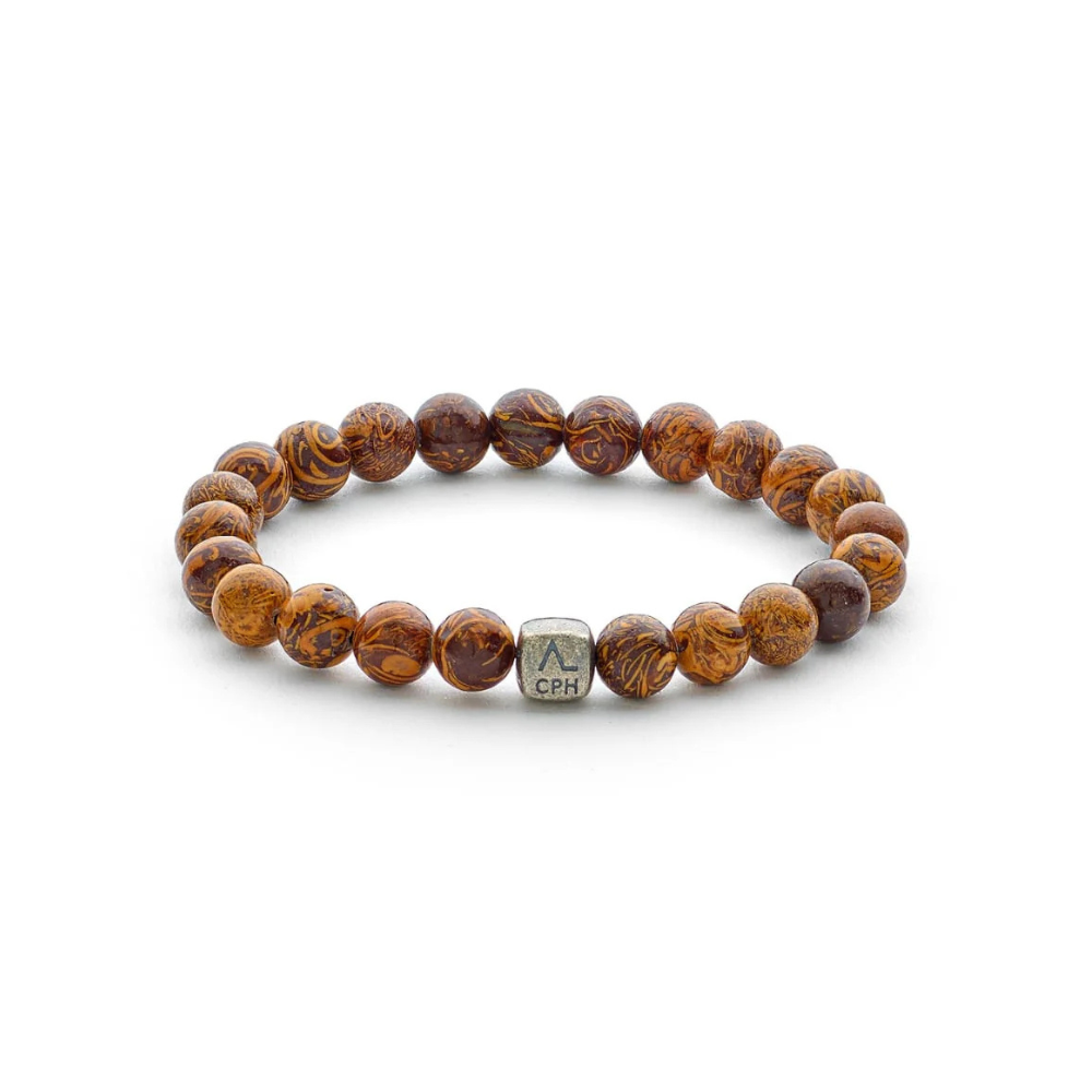 Alexander Lynggaard Armbånd Med Elefant Jaspis 8mm C01060 - Armbånd