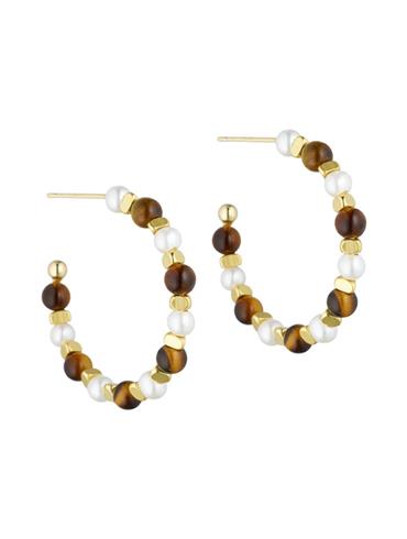 Brun Tim & Simonsen Accessories - Øreringe  - 5714818211224