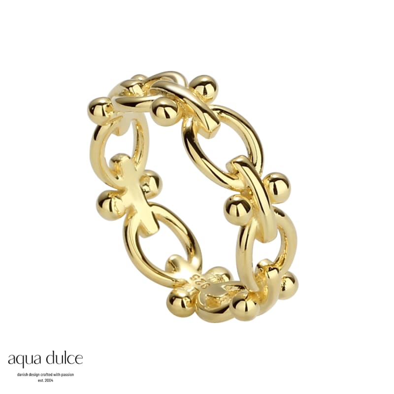 Ring Elipse Str - Aqua Dulce Fingerringe  - 5715446502654