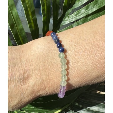 Rosa Chakra Armbånd Kvarts Godkarmashop - Armbånd