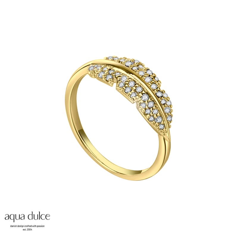Ring Flora Str - Aqua Dulce Fingerringe  - 5715446450054