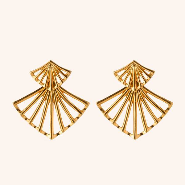 Pernille Corydon Dancing Ballerina Earrings Forgyldt Genbrugssølv - Øreringe  - 5711980062715