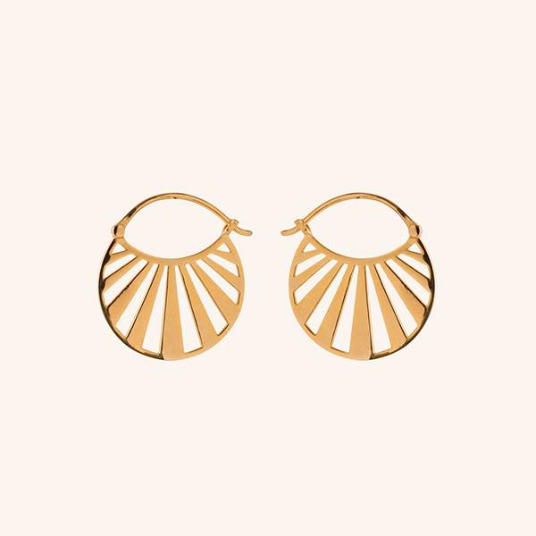 Pernille Corydon Misty Light Earrings Forgyldt - Øreringe  - 5711980061312