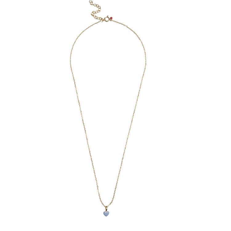 Enamel Amore Steel Blue Halskæde N127gsteelblue - Halskæder