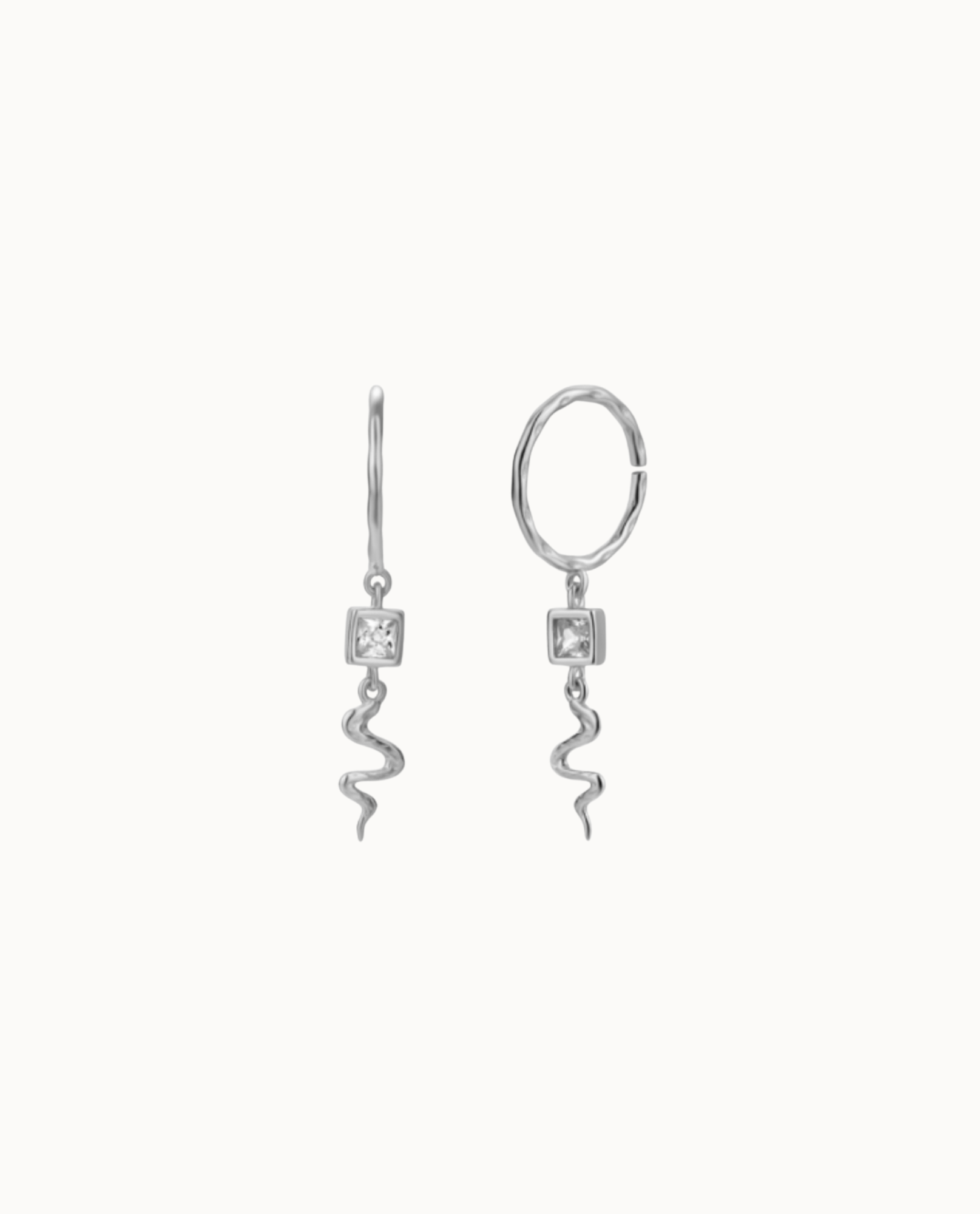 Eulalie Earrings Sølv - Nava Copenhagen Øreringe  - 05715461002542