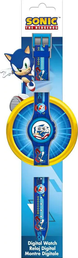 Sonic The Hedgehog Armbåndsur Digitalt Multifarvet - Euromic Armbånd  - 8435507874748