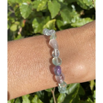 Fluorit Armbånd Nugget Krystal Armbånd Godkarmashop - Christian Emig Armbånd