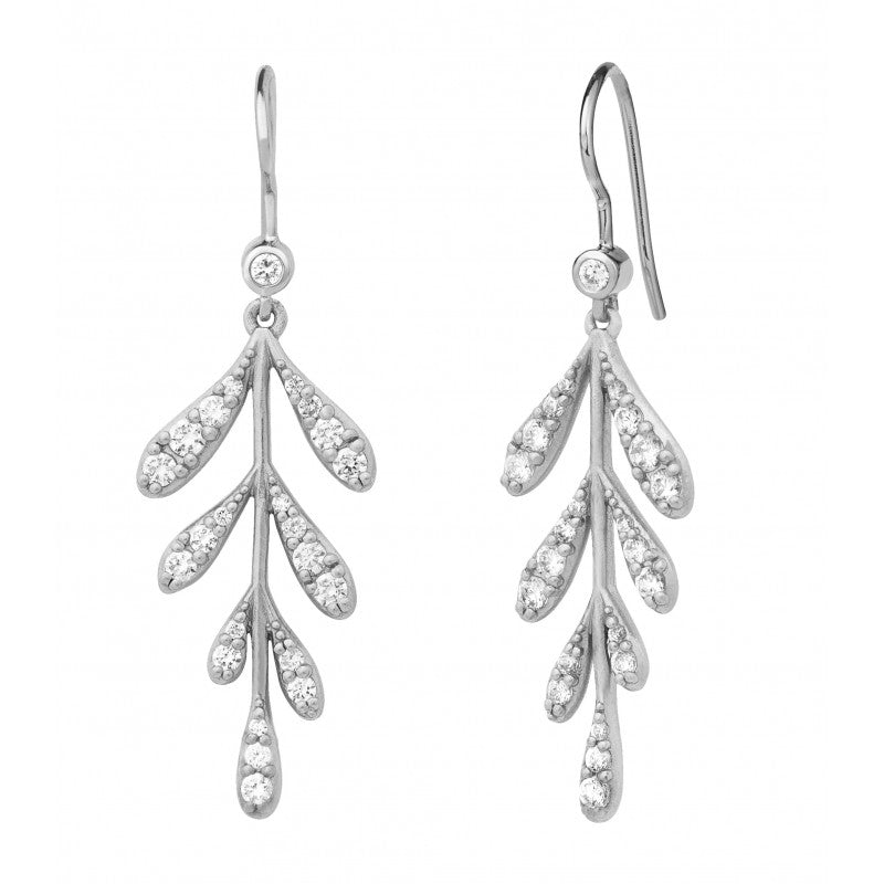 Bybiehl Forest Sparkle øreringe Sølv 2303a - Bybiehl Øreringe  - 1233690004174