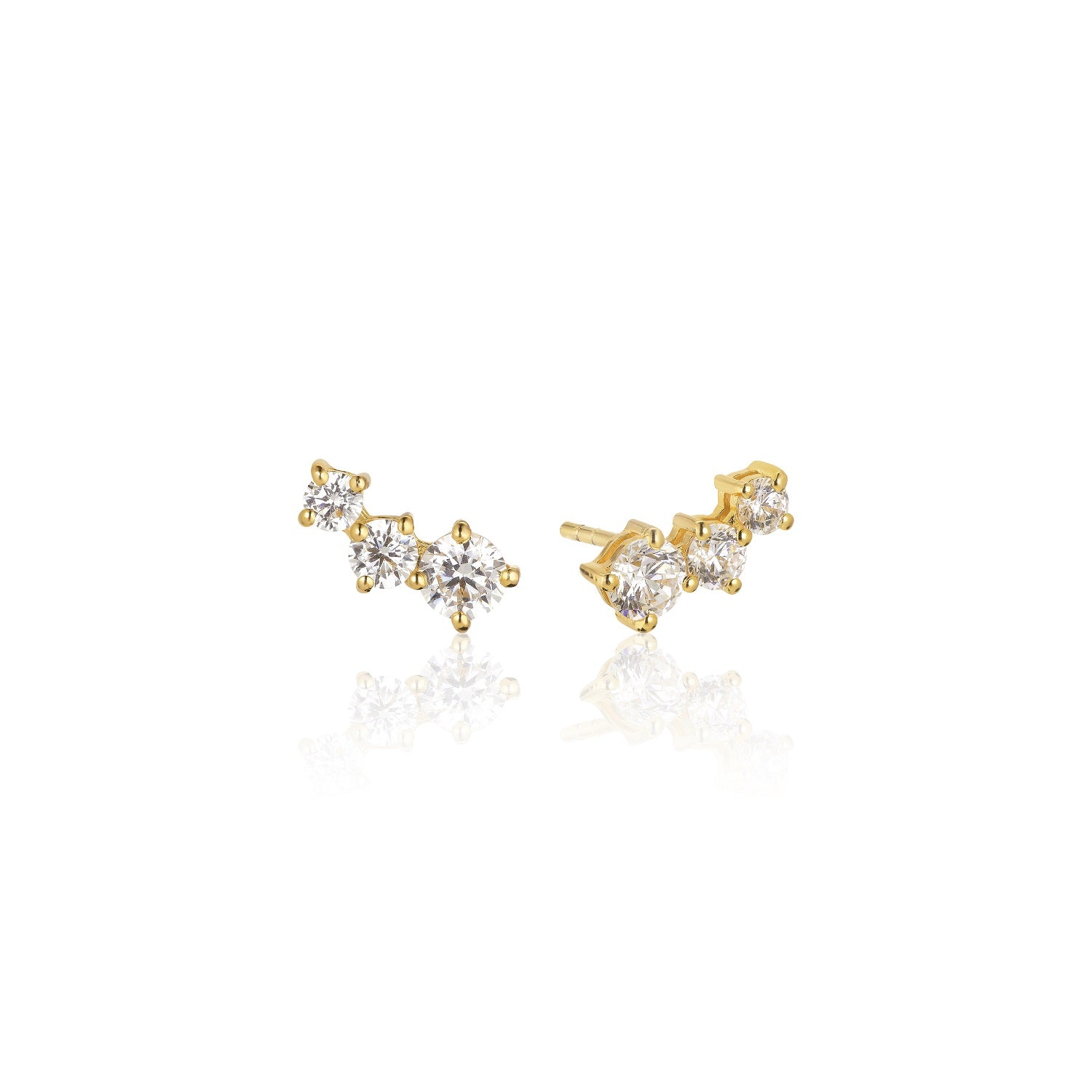 Sif Jakobs Belluno Piccolo Forgyldte Sølv øreringe E42107 - Sif Jakobs Øreringe  - 1233690144764