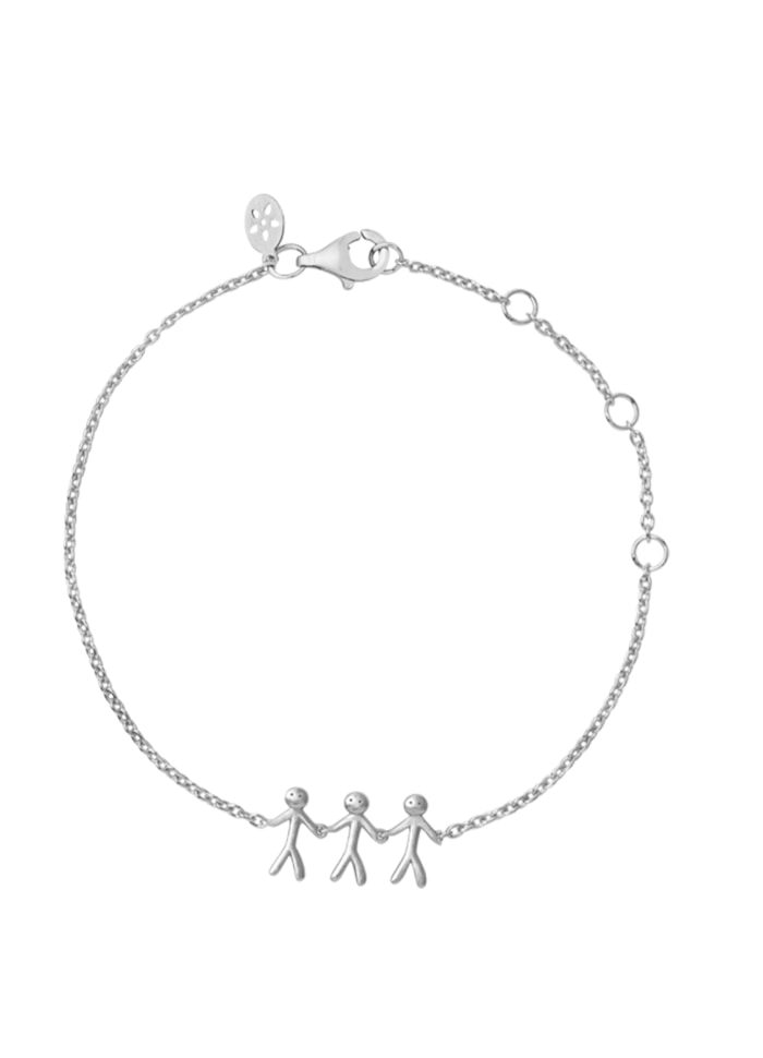 Bybiehl Together Family Armbånd Sølv Med Personer 2003 - Bybiehl Armbånd  - 1233690167909