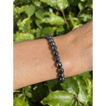 Hæmatit Armbånd Facetslebet Krystal Armbånd Godkarmashop - Christian Emig Armbånd